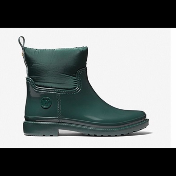 Michael Kors—Blakely Logo Tape PVC and Nylon Rain Boot - Picture 2 of 3